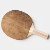 Vintager Häkchenblock Tischtennis Schläger (Seitenansicht)