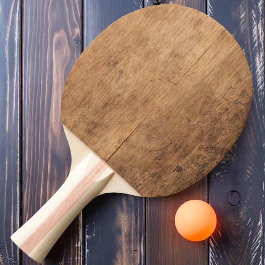 Vintager Häkchenblock Tischtennis Schläger