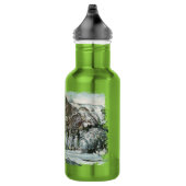 Vintager Halbkuppel Edelstahlflasche (Rechts)