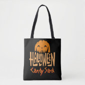 Vintager Halloween Candy Sack Tasche (Vorderseite)