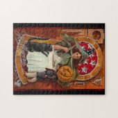 Vintager Halloween-Casting-Zauber mit Wand Puzzle (Horizontal)