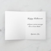 Vintager Halloween Clown Karte (Innenseite)