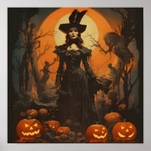 Vintager Halloween-Digitaldruck