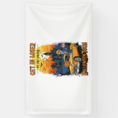 Vintager Halloween-Film Banner (Vertikal)