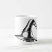 Vintager Halloween-Hexehut Kaffeetasse (Mittel)