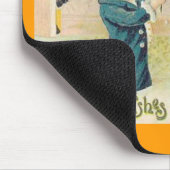 Vintager Halloween-Jack o'Lantern Mousepad (Ecke)