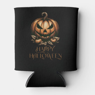 Vintager Halloween-Kürbis Dosenkühler