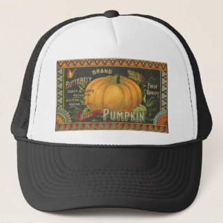 Vintager Halloween-Kürbis-Hut Truckerkappe