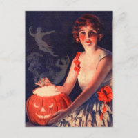 Vintager Halloween Magic Pumpkin