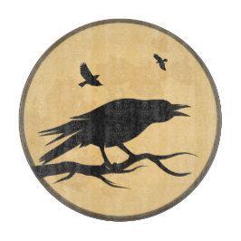 Vintager Halloween-Silhouette-Entwurf Schneidebrett