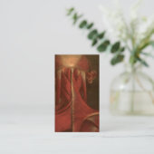 Vintager Hals der Anatomie-| Visitenkarte (Stehend Vorderseite)