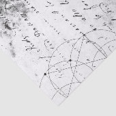 Vintager handgeschriebener Brief mit Distressivitä Seidenpapier (Ausschnitt)