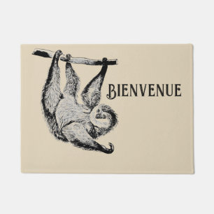 Vintager Hang - BIENVENUE Fußmatte