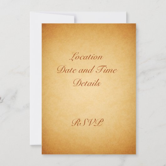 Vintager Happy Thanksgiving Weizenmais Einladung (Rückseite)