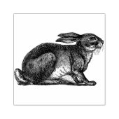 Vintager Hase Gummistempel (Prägung)