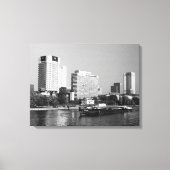 Vintager Hauptfluss Leinwanddruck (Vorderseite)