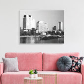 Vintager Hauptfluss Leinwanddruck (Insitu (Wohnzimmer))