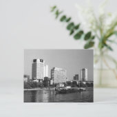 Vintager Hauptfluss Postkarte (Stehend Vorderseite)