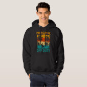 Vintager Hauptrestaurant Sommerurlaub Beach Su Hoodie (Vorne ganz)