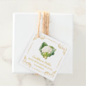 Vintager hausgemachte Blumenkohl Geschenkanhänger (Beispiel)