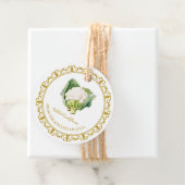 Vintager hausgemachte Blumenkohl Geschenkanhänger (Beispiel)