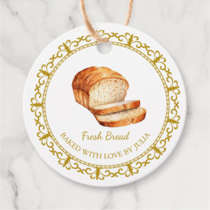 Vintager hausgemachter Hang Tag Geschenkanhänger
