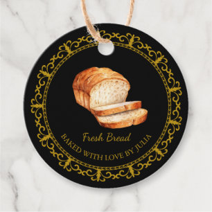 Vintager hausgemachter Hang Tag Geschenkanhänger