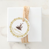 Vintager, hausgemachter Kaffee-Extrakt Geschenkanhänger (Beispiel)