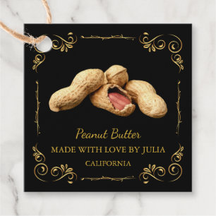 Vintager, hausgemachter Peanut Butter Square Hang  Geschenkanhänger