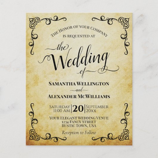 Vintager Haushalt (Vorderseite)