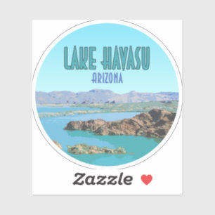 Vintager Havasu-Arizonassee Aufkleber