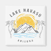 Vintager Havasu-Arizonassee Magnet (Vorne)