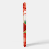 Vintager hawaiianischer Hibiskus Postkarte Case-Mate iPhone Hülle (Rückseite / Links)