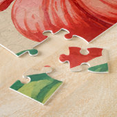 Vintager hawaiianischer Hibiskus Postkarte Puzzle (Seite)