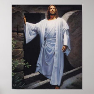 Vintager heiliger Jesus Christus, malendes Poster