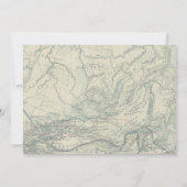 Vintager Heißluftballon Auf und Ab Jungen Geburtst Einladung (Rückseite)