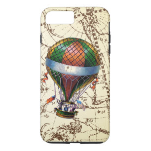 Vintager Heißluftballon auf Zodiac Sky Case-Mate iPhone Hülle