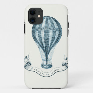 Vintager Heißluftballon in Blue iPhone 5 Fall Case-Mate iPhone Hülle