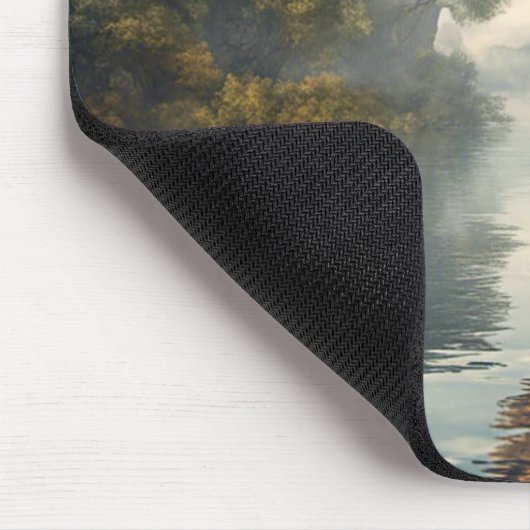 Vintager Heißluftballon Mousepad (Ecke)