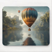 Vintager Heißluftballon Mousepad (Vorne)