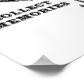 Vintager Heißluftballon Poster (Ecke)