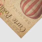 Vintager Heißluftballon Seidenpapier (Ausschnitt)