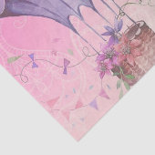 Vintager Heißluftballon Seidenpapier (Ausschnitt)