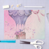 Vintager Heißluftballon Seidenpapier (Handwerk)