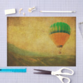 Vintager Heißluftballon Seidenpapier (Handwerk)