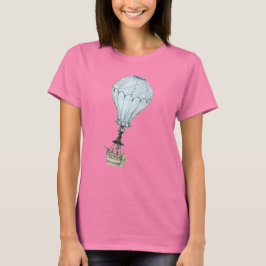 Vintager Heißluftballon T-Shirt
