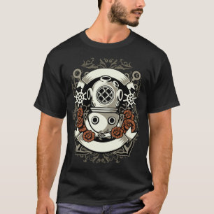 Vintager Helmtreiber T-Shirt