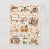 Vintager Herbst Favorit Antique Ästhetik Postkarte (Vorderseite)