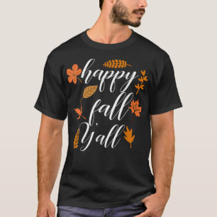 Vintager Herbst für Frauen Thanksgiv T-Shirt
