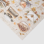 Vintager Herbst Herbst Antike Ästhetik Dekoupage Seidenpapier (Ausschnitt)